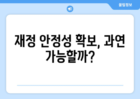 연금개혁안 문제점: 국민연금 개혁안의 위험 요소 분석