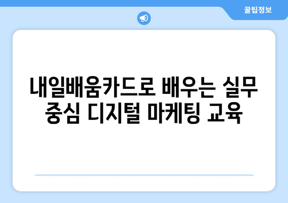 내일배움카드로 배우는 최신 디지털 마케팅 도구