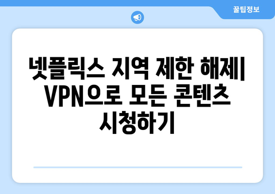 넷플릭스 VPN 누누티비, 무료로 안전하게 우회 설정하기