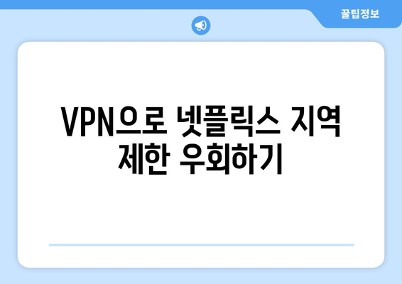 넷플릭스 VPN 티비위키 설정법, 차단 없이 쉽게 시청하기