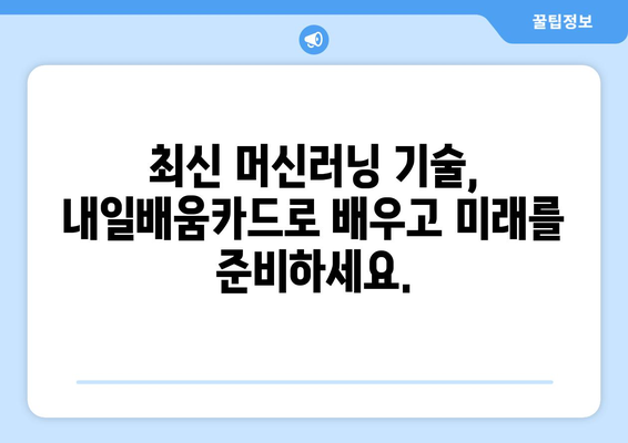 내일배움카드로 배우는 최신 머신러닝 기술