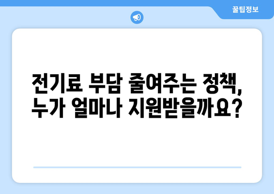 소상공인 전기 지원 정책, 신청 조건과 혜택 분석