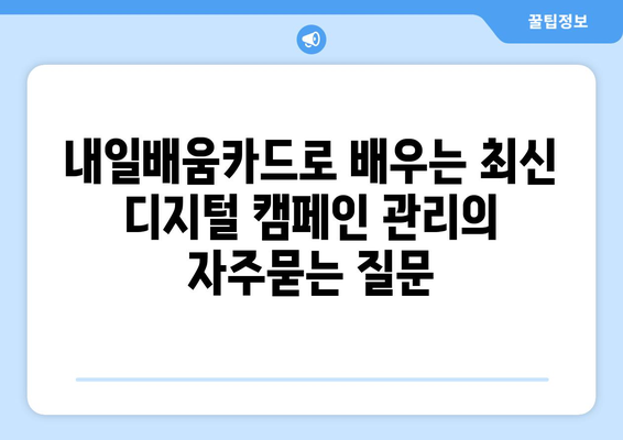 내일배움카드로 배우는 최신 디지털 캠페인 관리