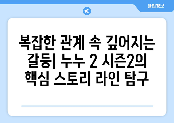 드라마 다시보기 누누 2: 시즌2의 주요 스토리 라인 소개 및 분석