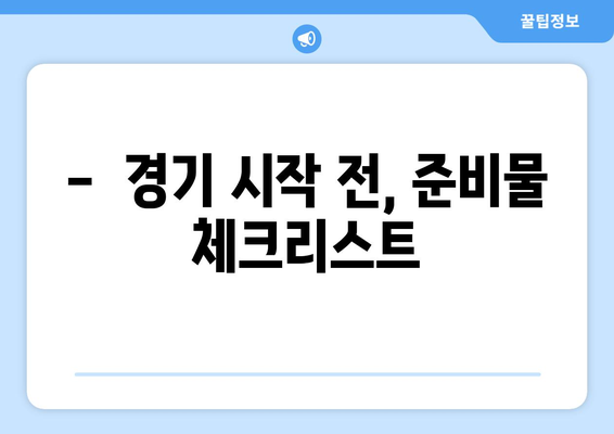 야구 생중계 실시간 시청을 위한 팁