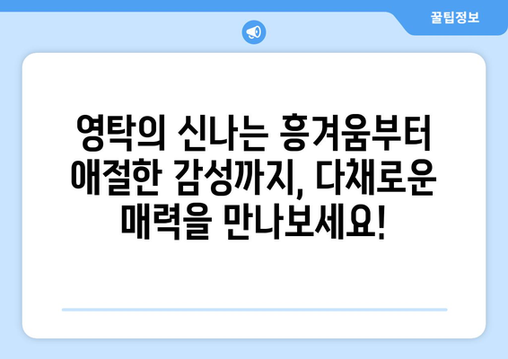 영탁 노래 모음집: 신나는 곡부터 발라드까지