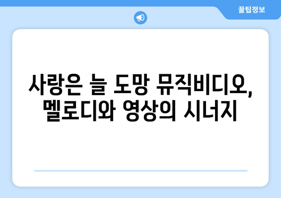 임영웅 사랑은 늘 도망 뮤직비디오 공개! 팬들의 반응은?