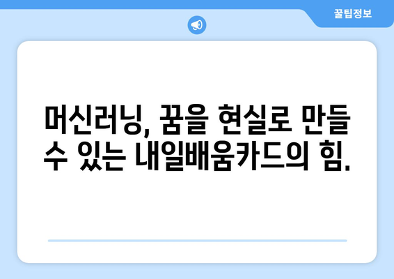 내일배움카드로 배우는 최신 머신러닝 기술