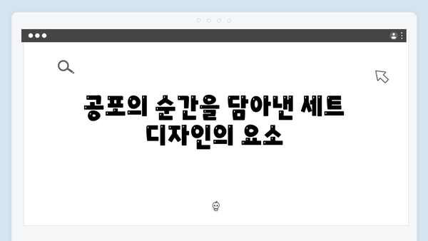 지옥 시즌 2의 미술 감독: 공포를 시각화한 세트 디자인