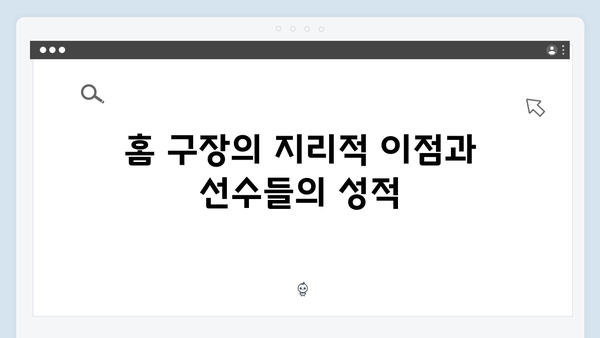 KIA 타이거즈 한국시리즈 홈 이점: 챔피언스필드의 마법