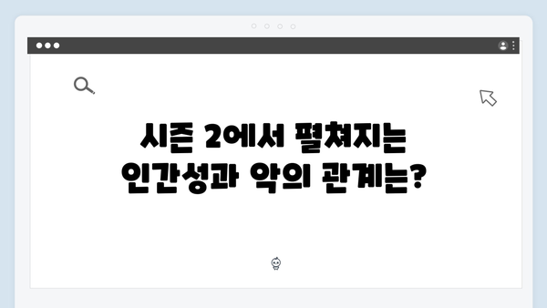 2024년 10월 25일, 지옥 시즌 2가 던지는 5가지 핵심 질문