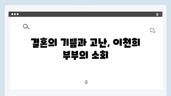 이천희 부부의 솔직한 결혼 이야기, 미운 우리 새끼 419화 리뷰