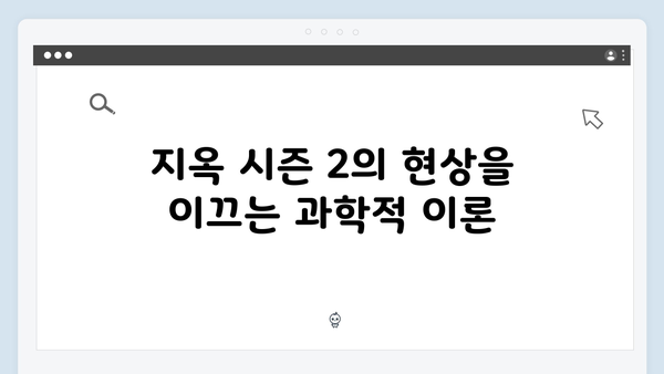 지옥 시즌 2에서 펼쳐질 새로운 초자연 현상의 과학적 해석