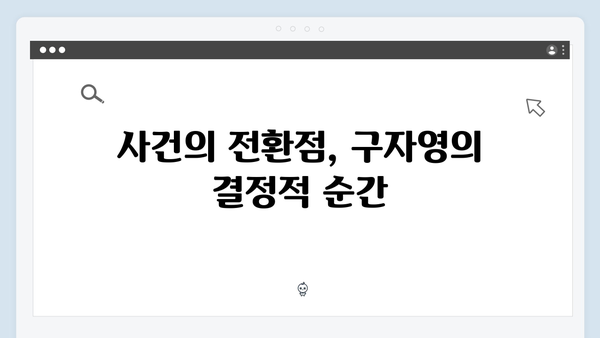 구자영의 숨겨진 정체, 열혈사제2 2화 하이라이트