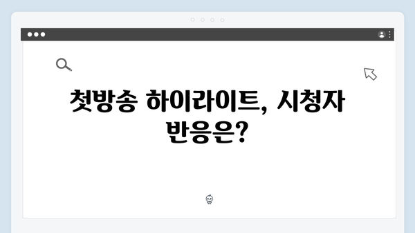 지금 거신 전화는 첫방송 하이라이트, 충격적인 협박전화의 주인공