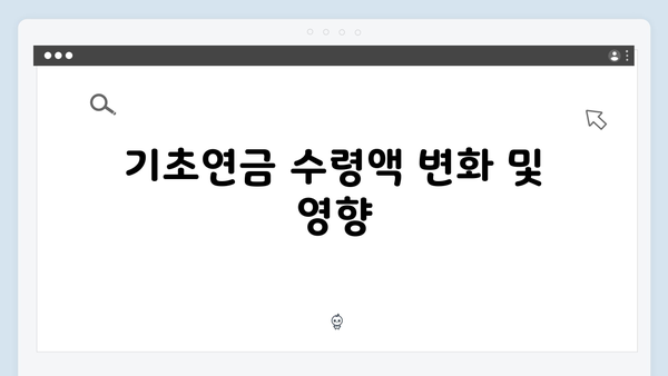 노인 기초연금 신청방법 총정리: 2024년 개정사항 반영