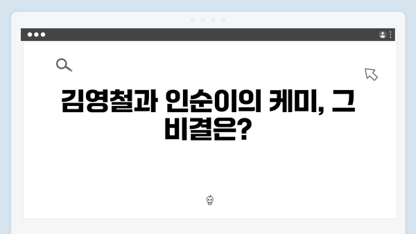 미우새 414화 완벽 분석 - 인순이의 예능감과 김영철의 진심 고백