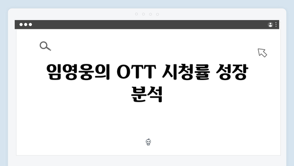 임영웅 In October OTT 시청률 분석과 흥행 요인
