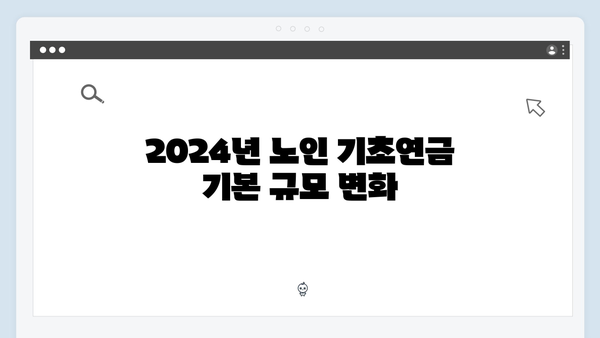 노인 기초연금 수령액 알아보기: 2024년 개정사항 정리