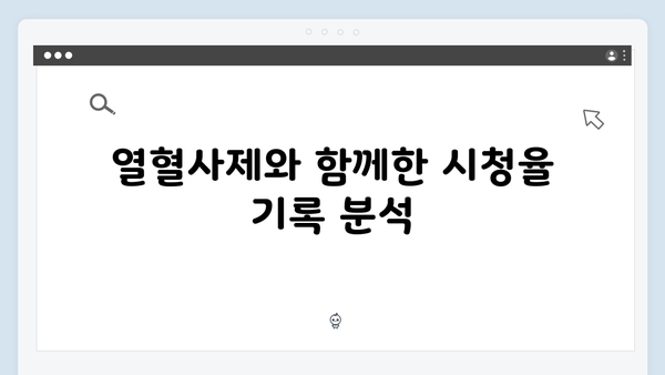 열혈사제 시즌2 2화 시청률 10.1% 기록, 금토드라마 1위 달성