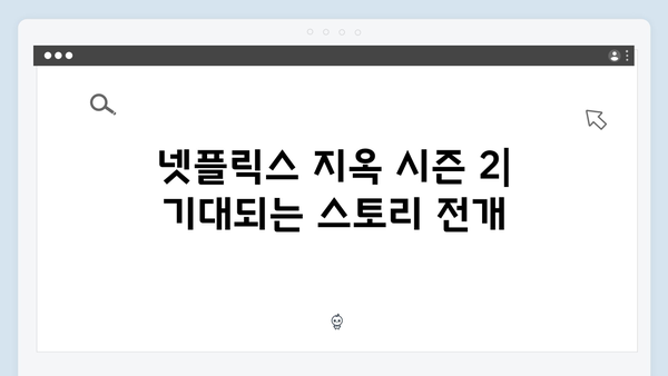 넷플릭스 지옥 시즌 2: 국내외 평단의 기대 반응