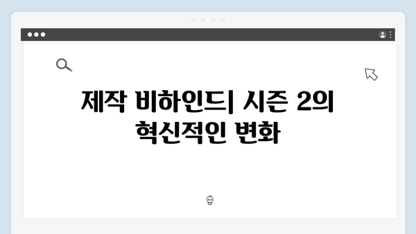 넷플릭스 지옥 시즌 2: 한국 드라마의 새로운 도전과 혁신