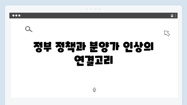 분양가 인상 불가피? 땅값·공사비 상승이 불러온 결과를 분석하다!