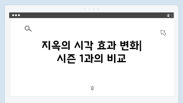 지옥 시즌 2의 시각 효과: 더욱 압도적인 지옥 묘사