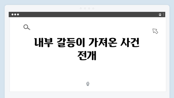 열혈사제 시즌2 4화 분석: 마약 조직의 내부 갈등