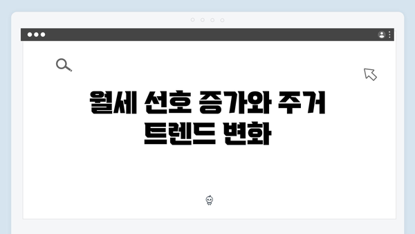 전세대출 규제 이후 월세화 가속화…서울 아파트 시장 변화 분석