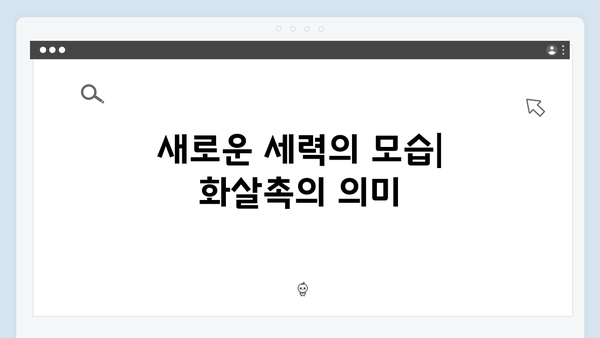 넷플릭스 지옥 시즌2 화살촉의 부상: 새로운 세력의 등장과 그 의미