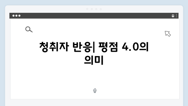 임영웅 In October 리뷰: 평점 4.0의 비결 분석