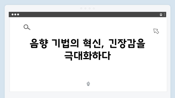 지옥 시즌 2의 촬영 기술: 더욱 생생해진 공포 연출