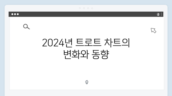 트로트 차트 분석 - 2024년 상위권 트로트 가수 8인 프로필