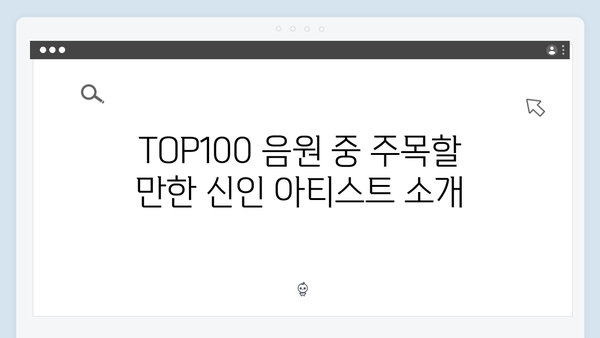 2024년 트로트 음원차트 TOP100 완벽정리