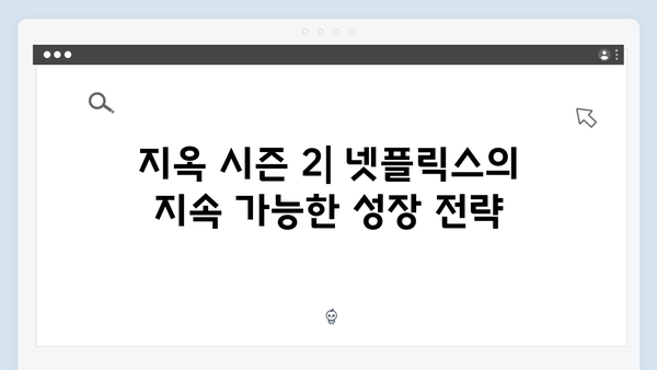넷플릭스 지옥 시즌 2: 글로벌 OTT 시장에서의 위상