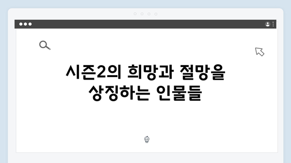 오징어게임 시즌2에서 주목해야 할 신규 캐릭터 5인 심층 분석
