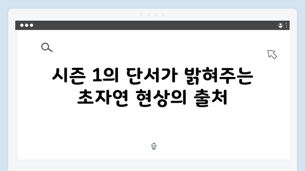 지옥 시즌 2에서 펼쳐질 새로운 초자연 현상의 비밀