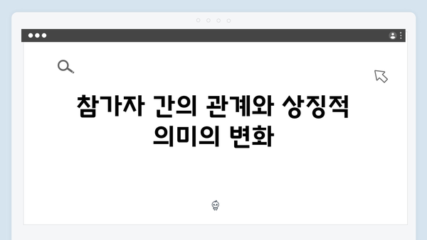 시즌2에서 더욱 강화된 오징어게임의 메타포와 상징성 분석