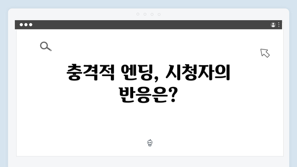 지금 거신 전화는 1회 줄거리 리뷰 - 최고 시청률 6.1% 기록한 충격적 엔딩