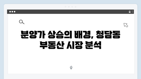 청담건영 리모델링 분양가 논란! 평당 1억 넘는 비밀은 무엇일까?