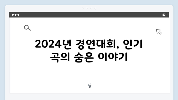 2024년 트로트 경연대회 우승곡 모음집