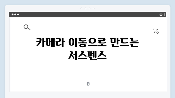 지옥 시즌 2의 촬영 기법: 긴장감을 고조시키는 카메라 워크