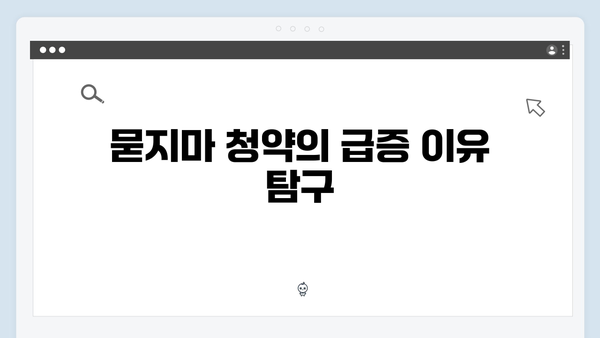 대출 규제 강화 후 묻지마 청약 증가! 영끌족들의 포기 사례 속출!