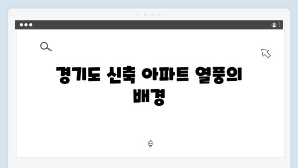 경기도 신축 아파트 완판…가격 저항선 무너진 이유