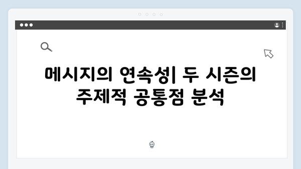 오징어게임 시즌2 속 숨겨진 이스터에그: 시즌1과의 연결고리 총정리