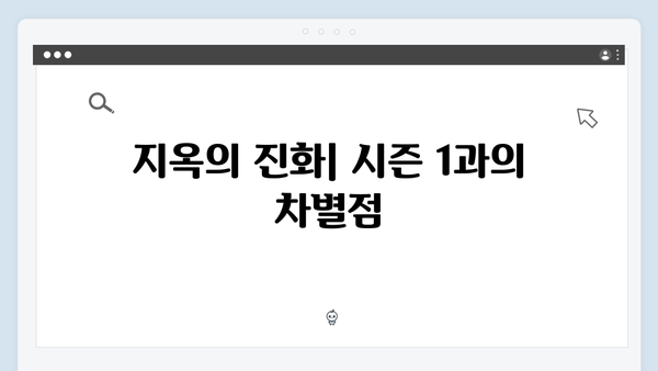 넷플릭스 지옥 시즌 2: 시즌 1의 충격적 결말 이후 전개