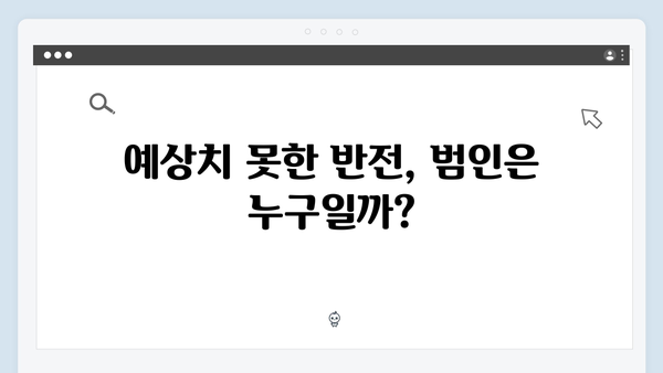 지금 거신 전화는 1회 미스터리한 납치 사건과 충격적 반전