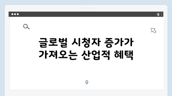 오징어게임 시즌2의 경제적 파급효과: 한국 콘텐츠 산업에 미치는 영향