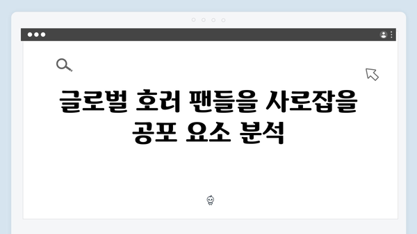 넷플릭스 지옥 시즌 2: 글로벌 호러 팬들의 기대작